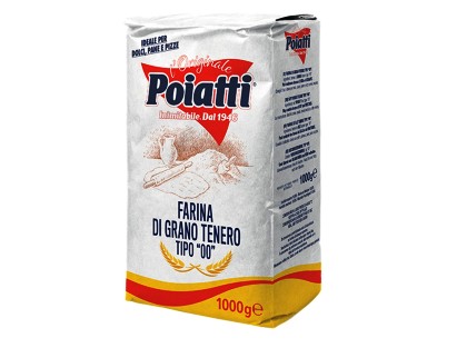 [POIATTI.99.0] FARINA DI G.T. 00 Kg.1 X 10 Pz