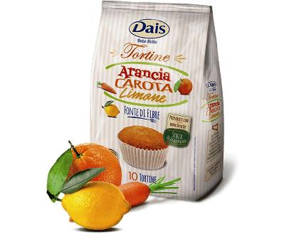 [DAIS.53] TORTINA ARANCIA CAROTA E LIMONE G350 X12