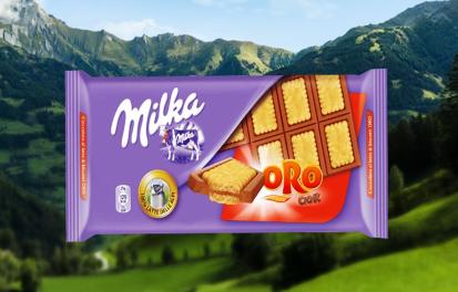 [MILKA.23.4] TAV. MILKA ORO Gr 87 X 18