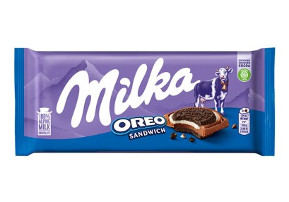 [MILKA.25] [MILKA.25] MILKA TAV OREO SANDWICH GR.92 X 16