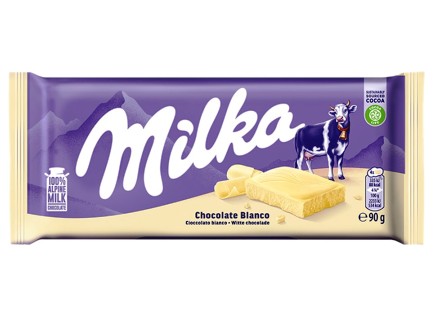 [MILKA.28] MILKA TAV BIANCO GR.90 X 24 PZ
