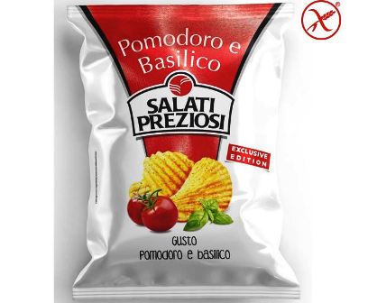 [SALATI.27.3] PATATINA POMODORO E BASILICO Gr.110 X 20