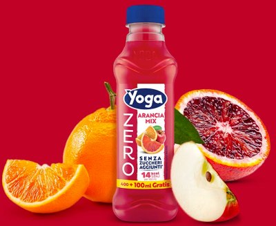 [YOGA.04.2] SUCCO ARANCIA MIX ZERO Z. CL 500 X12