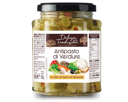 [LEKK.06.5] ANTIPASTO DI VERDURE Gr.280 X 8 Pz