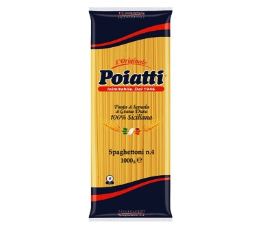 [POIATTI.04] [POIATTI.04] SPAGHETTONI KG. 1 CRT X 12