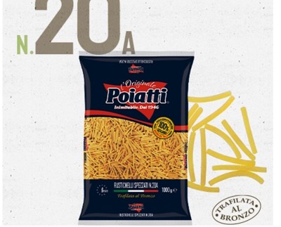 [POIATTI.20.A] [POIATTI.20.A] RUSTICHELLI SPEZZATI Kg.1 X 12 Pz