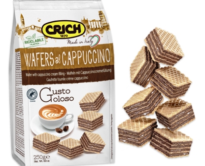 [CRICH.31] [CRICH.31] WAFER BAG CAPPUCCINO GR.250 X 10 PZ