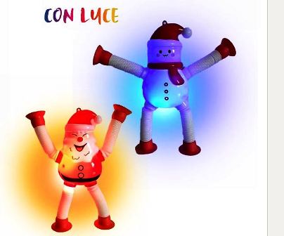 [ARCO.28] [ARCO.28] AMICI NATALE C LUCE X 12 Pz