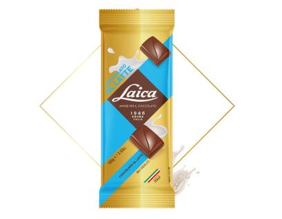 [LAICA.40] [LAICA.40] TAV. CIOCC. LATTE Gr. 100 X 28 Pz