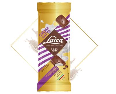 [LAICA.43] [LAICA.43] TAV. CIOCC.LATTE RIP. LATTE Gr.100 X 28