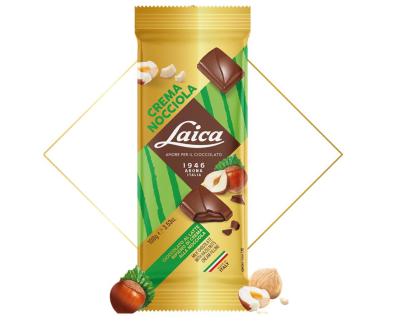 [LAICA.44] [LAICA.44] TAV.CIOCC.LATTE RIP.NOCCIOLA Gr.100 X 28