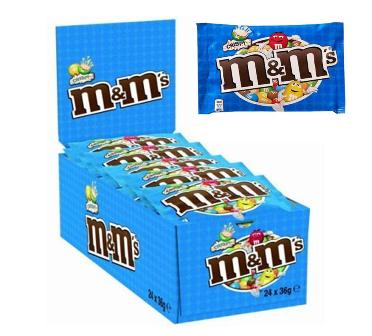 [MARS.00.8] M&MS  CRISPY Gr.36 X 24 Pz