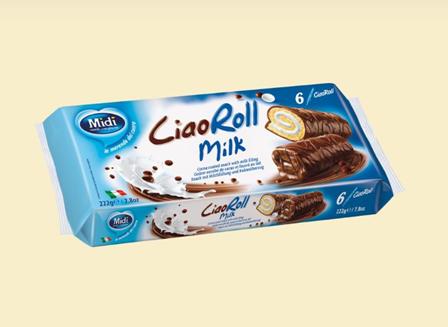 [MIDI.65] CIAO ROLL MILK DA 6 X 18 Pz
