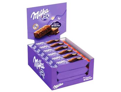 [MILKA.35] MILKA SOFT CAKE BROWNIE GR.50X 24 Pz