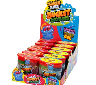 [ALBA.07] BUCKET WORMS X 12 Pz