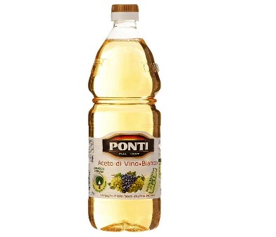 [PONTI.01] ACETO DI VINO BIANCO L.1  X 12
