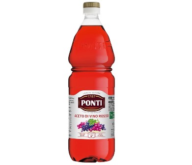 [PONTI.02] [PONTI.02] ACETO DI VINO ROSSO L.1 X 12
