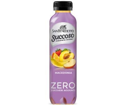[S.BENED.10.4] SUCCOSO ZERO MACEDONIA 0,40 L X 12