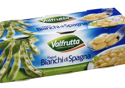 [VALFR.01] FAGIOLI BIANCHI DI SPAGNA PZ 3 DA 8