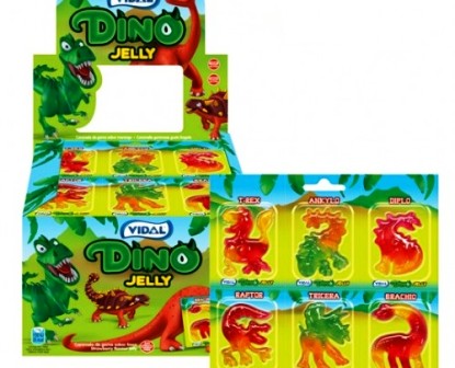 [VIDAL.05.8] DINO JELLY BOX X 66 Pz