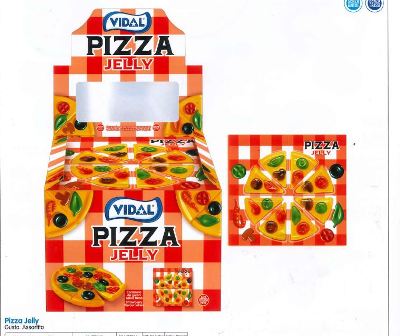 [VIDAL.05.9] PIZZA JELLY X 11 Pz