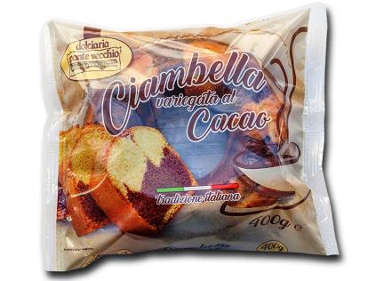 [DOLC.00] [DOLC.00] CIAMBELLONE  CACAO GR. 400 CRT X 8