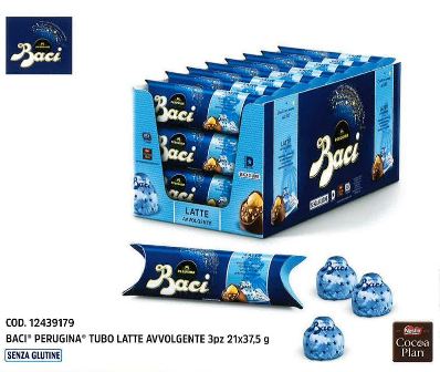 [NEST.03.1] [NEST.03.1] BACI TUBO T3 LATTE GR.37.5 X 21 Pz