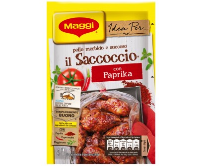 [MAGGI.10] [MAGGI.10] SACCOCCIO PAPRIKA Gr.34 X 16 Pz