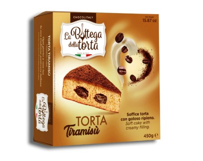 [CHOCO.0] [CHOCO.0] TORTA TIRAMISU GR.450 X 6 PZ