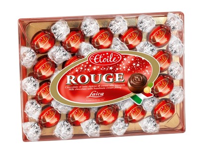 [LAICA.49.3] [LAICA.49.3] (C3553) SCATOLA  ROUGE GR.245 CRT X9