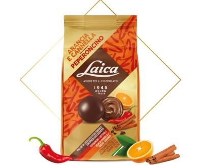 [LAICA.50] [LAICA.50] PRALINE ARANC/CANNEL/PEPERON Gr.100 X14