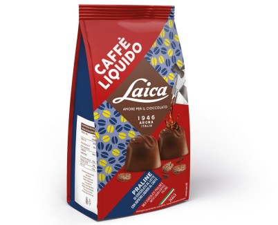 [LAICA.62] [LAICA.62] PRALINE FIOCCO LATTE E CAFFE GR.90 X14