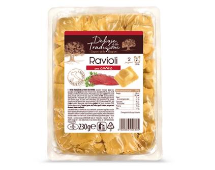 [LEKK.85] [LEKK.85] RAVIOLO CARNE Gr.230 X 14 Pz
