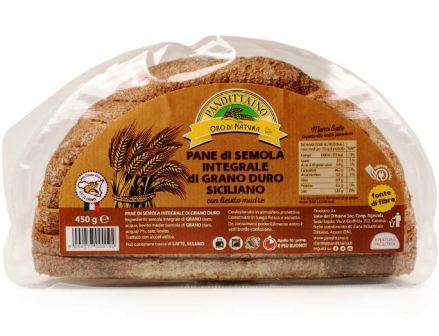 [PAND.07] [PAND.07] PANE A FETTE INTEGRALE GR. 450 X 10