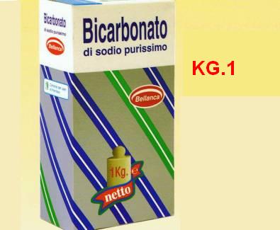 [BELLA.37] [BELLA.37] BICARBONATO DI SODIO KG.1 CRT DA 6