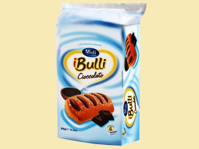 [MIDI.32] [MIDI.32] I BULLI CIOCCOLATO Gr. 300 DA 6 X 12 Pz