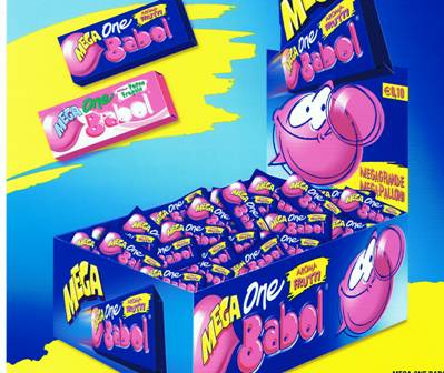 [PERFET.86] [PERFET.86] BIG BABOL TUTTI FRUTTI  MONO X 200 Pz