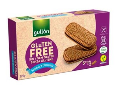 [GULLON.32.3] [GULLON.32.3] SANDWICH CHOCO S/G. Gr.225 X 8 Pz