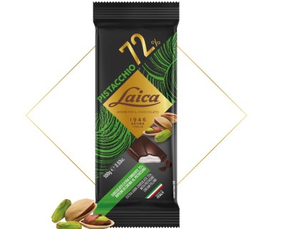 [LAICA.47] [LAICA.47] TAV. LATTE RIP.CRM PISTACCHIO G.100 X 28