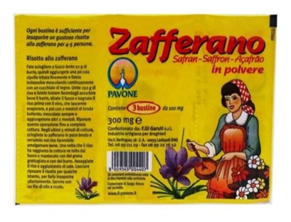 [GARUTI.00] [GARUTI.00] ZAFFERANO 50 BUSTE TRIS DA 300 mg
