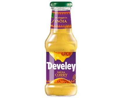 [DEVE.03.1] [DEVE.03.1] SALSA CURRY CURCUMA  BTML 250 X 6 PZ