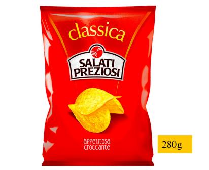 [SALATI.35] [SALATI.35] CHIPS CLASSICA G.280 MET X 12 PZ