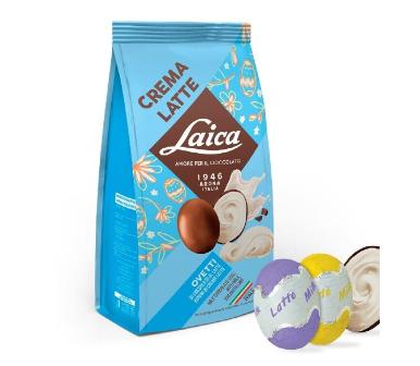 [LAICA.08] [LAICA.08] OVETTI LATTE CREMA LATTE Gr.120 X 14