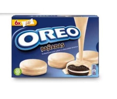 [SAIWA.59.5] [SAIWA.59.5] OREO BANADAS BIANCO Gr.246 DA 6 X 10 PZ