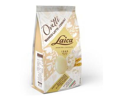 [LAICA.02] [LAICA.02] OVETTI BIANCO RIP.LATTE / CER Gr.120 X14