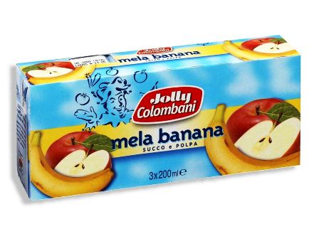 [JOLL.09] [JOLL.09] NETT. MELA/BANANA JOLLY 8X3X200