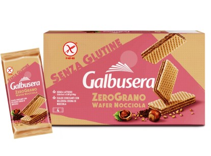 [GALBU.00.11] [GALBU.00.11] ZG WAFER NOCCIOLA S/G Gr.180 X 12