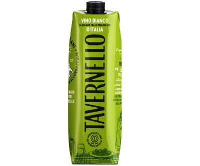 [TAVE.01] [TAVE.01] TAVERNELLO BRIK BIANCO CRT X 12