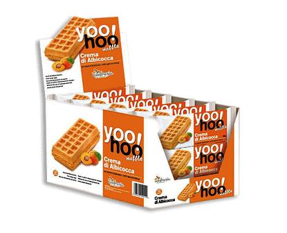 [ZANI.04] [ZANI.04] YOOHOO WAFFLE ALBICOCCA Gr.50 X 12