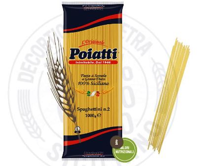 [POIATTI.02] [POIATTI.02] SPAGHETTINI KG.1 X12